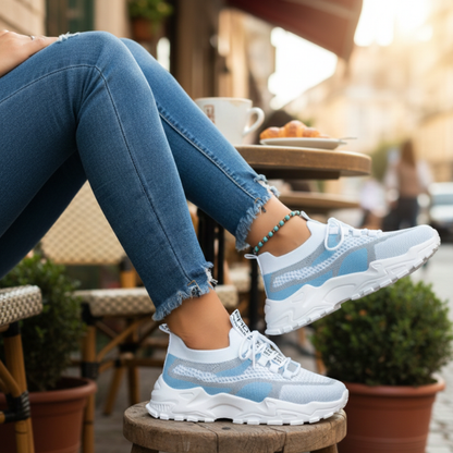 Aerofly | Scarpe da ginnastica donna traspiranti e comode per tutto il giorno